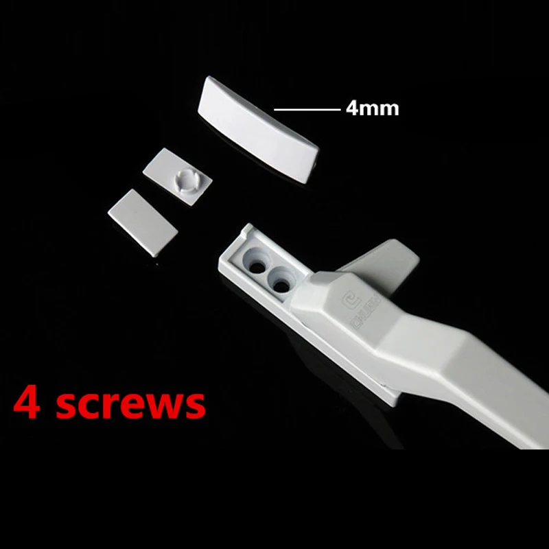 Thickened Plastic Steel Doors and Windows 7 Shape Right Handle Outer Open Push Window Single Point Pull Handle
