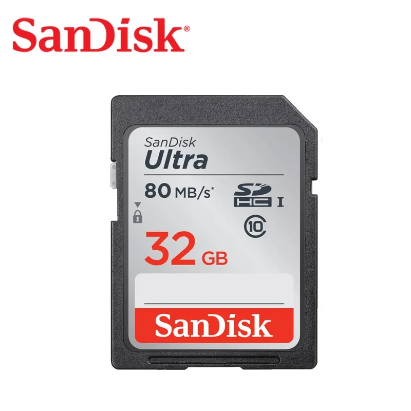 Двойной Флеш-накопитель SanDisk SD карты 128 ГБ 256 64 32 оперативной памяти 16 Гб