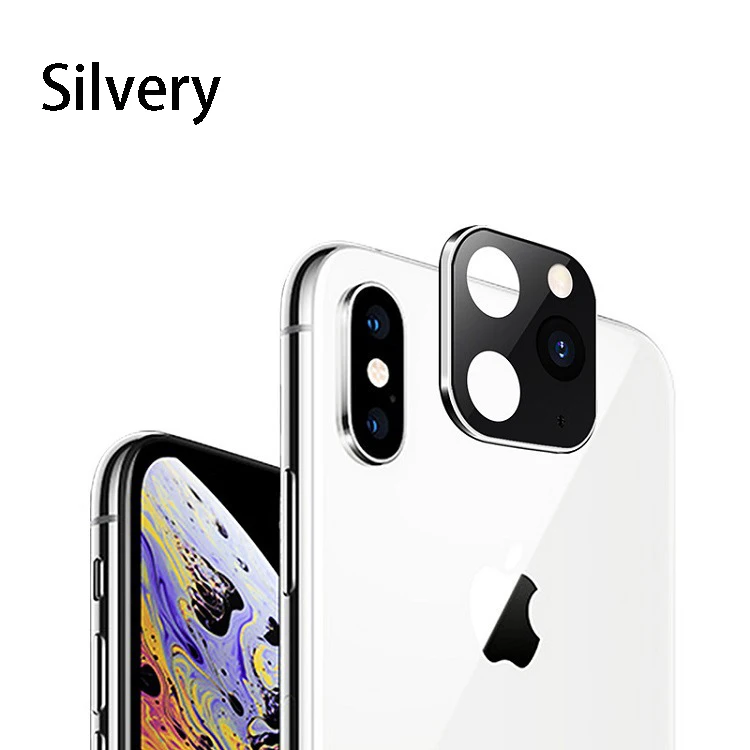 Титановый сплав металлический объектив камеры секундная Замена для iPhone 11 Pro объектив кольцо Крышка для iPhone X XS MAX камера защитная крышка