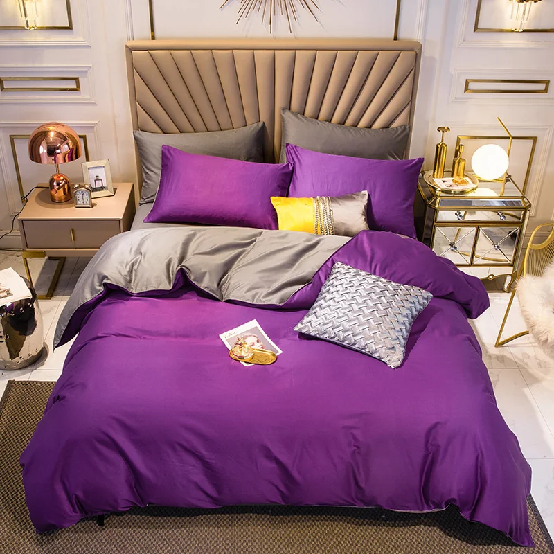 Комплект постельного белья Twin Queen King size ультрамягкий 100% хлопок 4 предмета