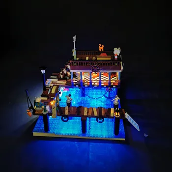 

New IN STOCK Old Fishing House Pier Compatible IDEA 16050 21310 Building Bricks lepining Educational Toy Child Gifts LepinBlocks