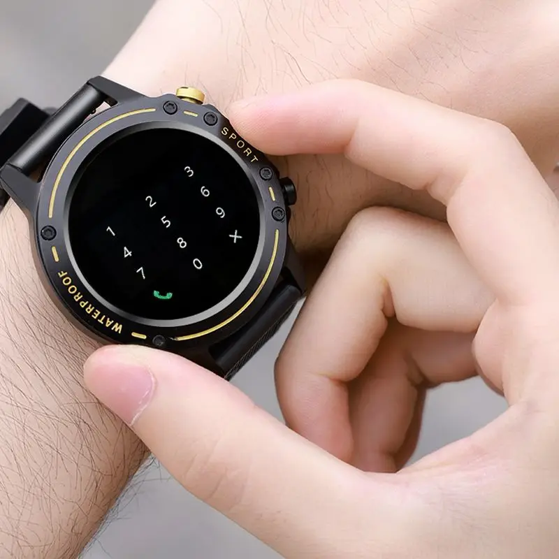 2021 New OD1 Smart Watch Men BT Call IP68 Waterproof Full Touch Screen Smartwatch For Android IOS Sports Fitness Tracker