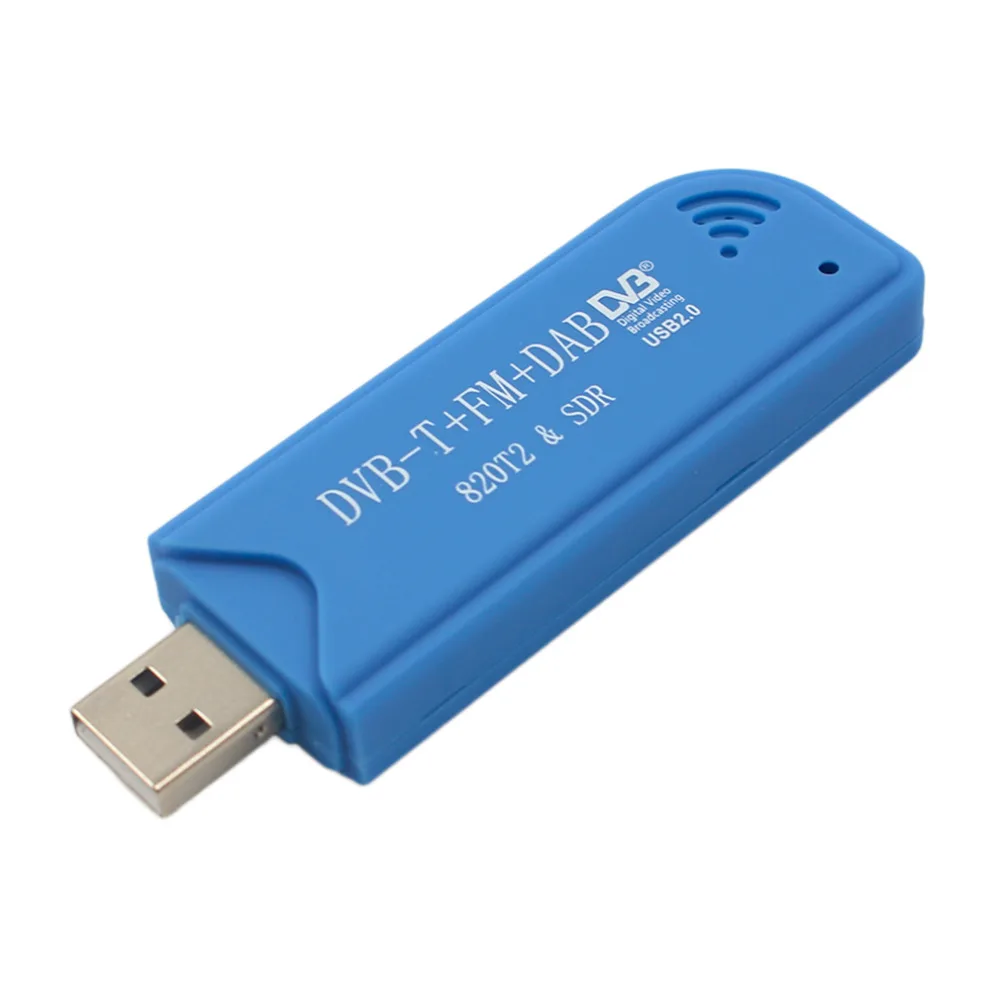 USB 2,0 цифровой DVB-T SDR+ DAB+ FM HD ТВ тюнер приемник палка RTL2832U+ R820T2 Высокое качество