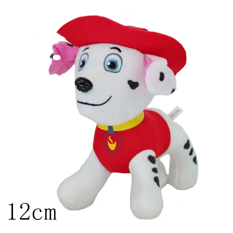 Cute Paw Patrol Plush Toys Chase Marshall Rubble Rock Zumasca Complete Set of Children Filled Toy Dolls Children Birthday Gifts - Цвет: 4
