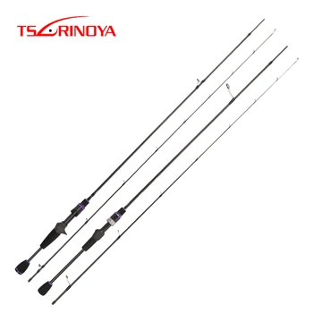 

TSURINOYA ELF TROUT Fishing Rod 1.88m UL Power Ultralight Weight 70g Hot Selling Stream Bass Rod Micro Bait Casting Spinning Rod