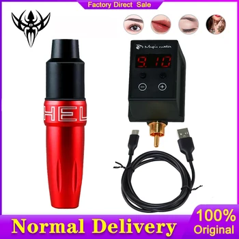 

Original Tattoo Pen Kit Rotary Cartridge Tattoo Machine Pen With Powerful Portable Mini Wireless Tattoo Battery Power Pen Supply