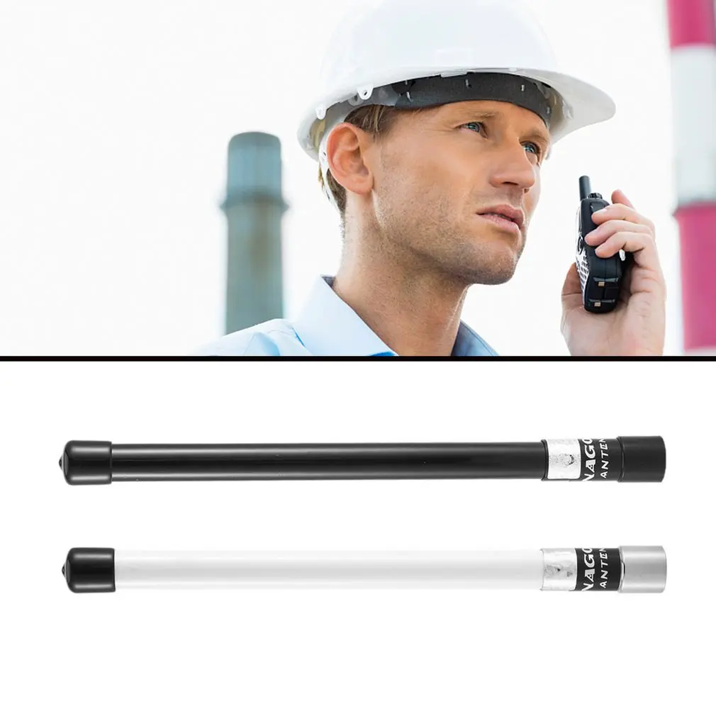NL-350 стекловолокна антенна VHF+ UHF 144/430 МГц двухдиапазонная антенна высокого усиления для TH-9800 UV-25HX автомобиля радио Мобильный