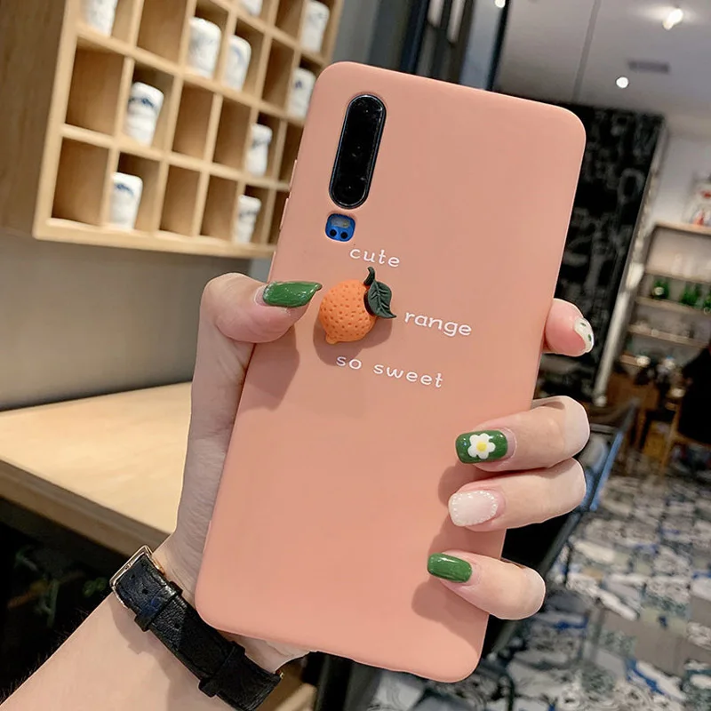 IPWSOO мультяшный 3D чехол для телефона с авокадо для huawei P30 Pro P20 mate 20 Nova 4 5i Honor 10 20 8X 9X Мягкий ТПУ силиконовый чехол Fundas