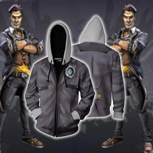17 Игра Borderlands 3 Assassin Zer0 толстовки Костюмы для косплея 3D печатных обувь для мужчин и женщин; обувь для открытий», куртка с капюшоном, Топ - Цвет: 17