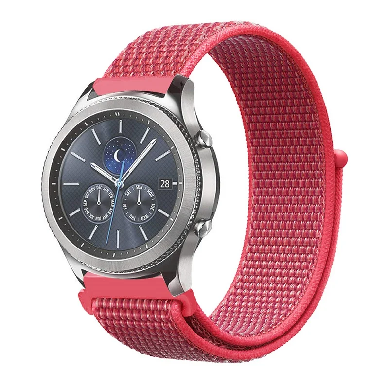 Gear s3 Frontier ремешок для samsung galaxy watch 46 мм 42 мм активный 2 нейлон 22 мм ремешок для часов huawei gt ремешок amazfit bip 20 44