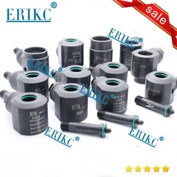 

ERIKC 12pcs Diesel Fuel Injector Fixture Clamping Adapter Repair Kits and Common Rail Tester Bench Full Set Tool
