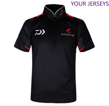 

New daiwa clothing Brand Men Short Sleeve Fishing Shirt Outdoor Sport Shirts Breathable Men Anti Uv Sun Clothing Mens Fishing Je