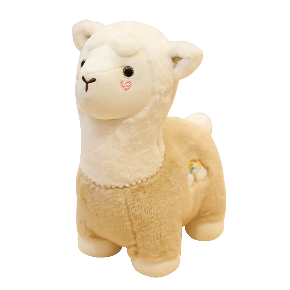 Новинка 25 см Милая Alpacasso плюшевая игрушечная Альпака супер мягкая игрушка овца