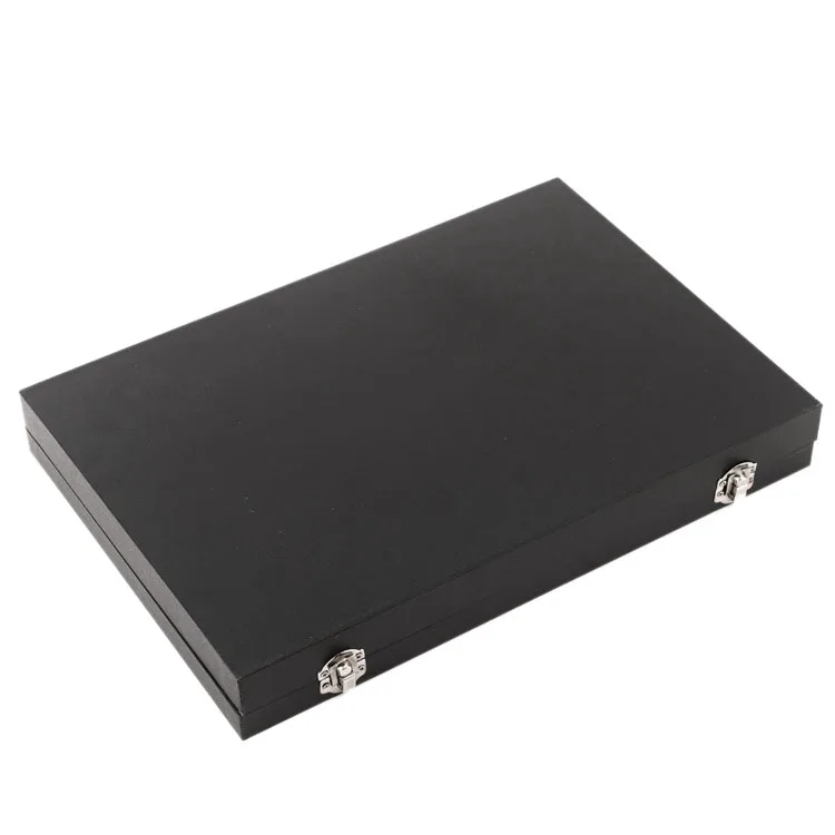 Jewelry Display Box Jewelry Tray Holder Casket Storage Organizer Earrings Ring Box