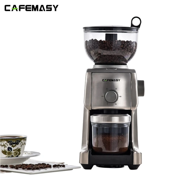 Coffee Grinder Conical Burr, Adjustable Burr Coffee Grinder with 14 Precise  Grind Setting, 12 Cup Coffee Grinder for Espresso - AliExpress