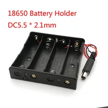 Держатель для аккумулятора 18650 пластиковый держатель чехол 4x18650