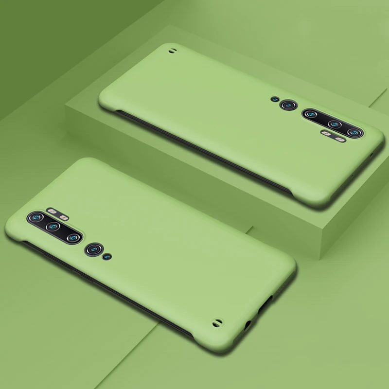 Зеленый Чехол для Xiaomi mi 9 9T Pro CC9 Pro 9SE Ультратонкий матовый Бескаркасный Жесткий ПК Пластиковый Чехол для телефона чехол для Red mi Note 8 10 K20 K30 - Цвет: Зеленый