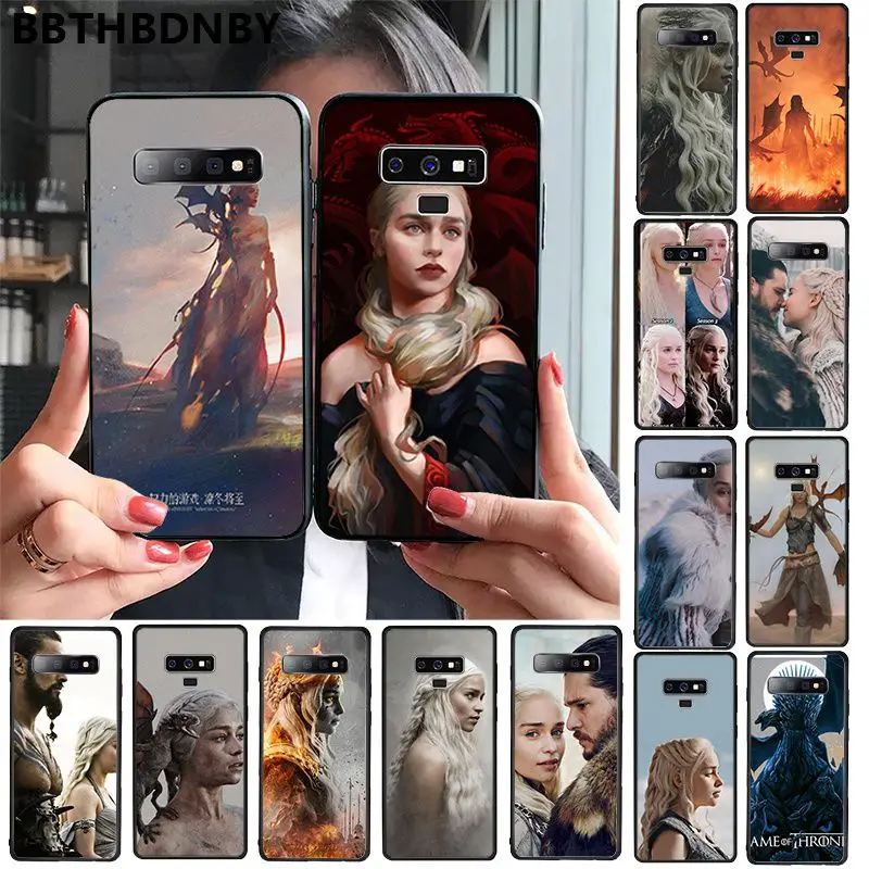Чехол для телефона Игра престолов ТПУ мягкий силиконовый черный чехол samsung S9 plus S6