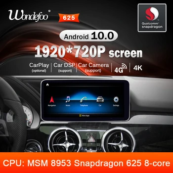 

snapdragon 4G 64G Android 10 Car Radio gps For Mercedes Benz C Class W204 S204 2008 2009 2010 multimedia navigation no 2 din dvd