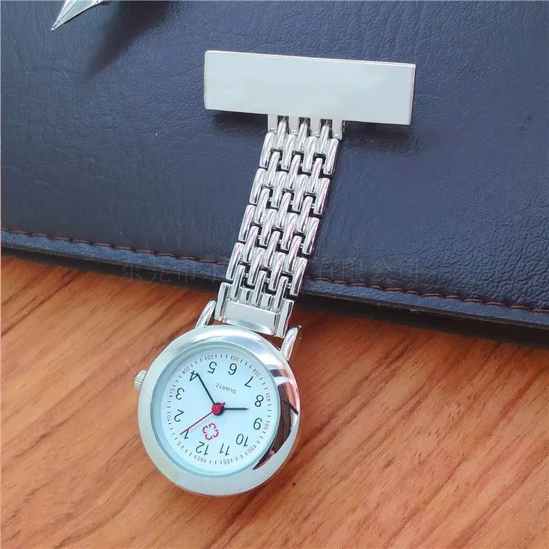 

New Style NURSE'S Watch Import Movement NURSE'S Watch Fashion zhang fram Pocket Watch Horizontal Medical Use Nurses Chest Watch
