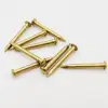 10/100pcs Golden Dia 1.2 1.5 2 2.8mm Pure Copper Small Mini Round Head Nail for Furniture Hinge Drum Jewelry Box Length= 8–50mm ► Photo 3/6