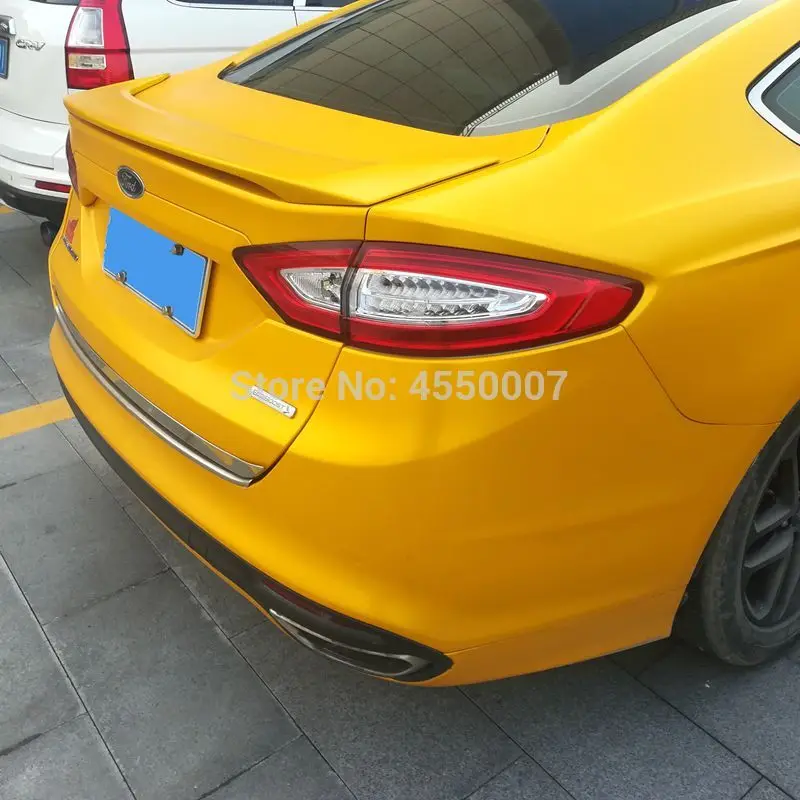 Для Ford Mondeo 2013 ABS Пластиковый материал заднее крыло спойлер для Ford Mondeo