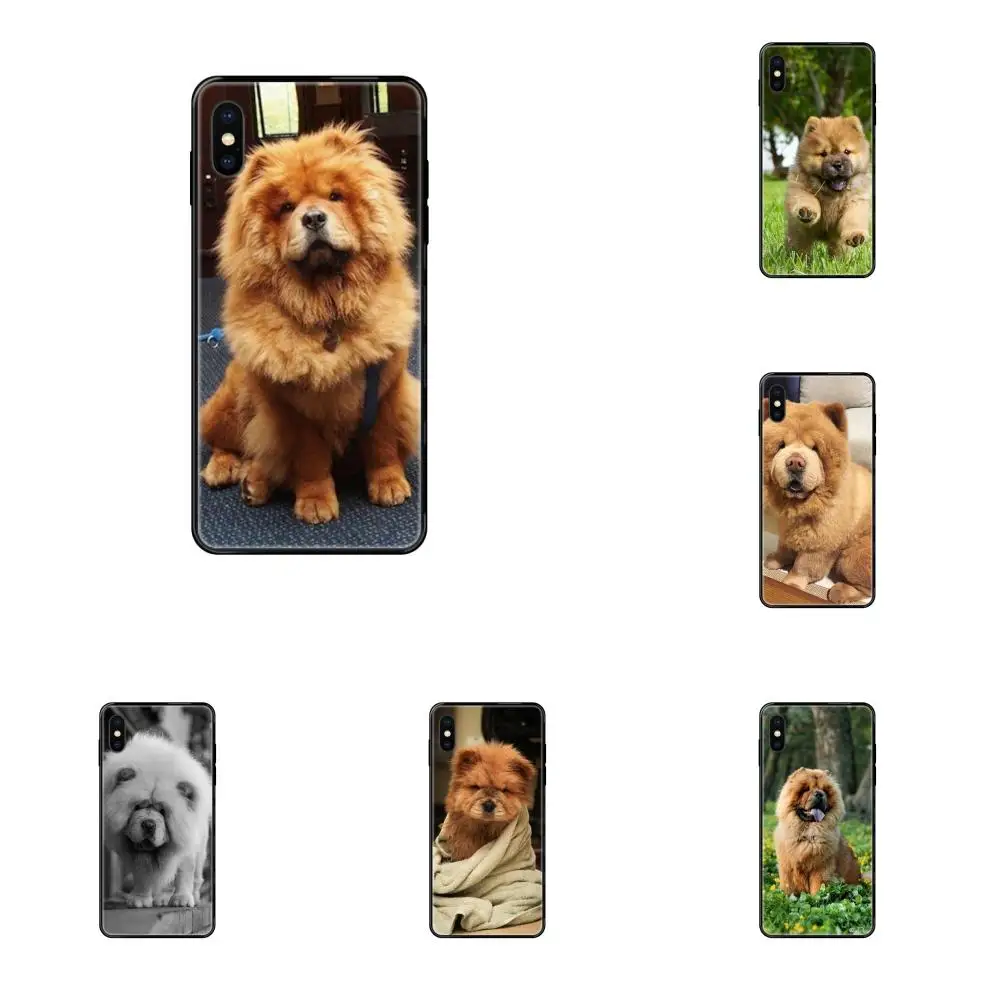 Мягкие черные телефонные чехлы из ТПУ Chow Dog Для Xiaomi Mi Max Mix 2 3 2S 5X 6X CC9 CC9E Pro Note 10 Lite Ultra