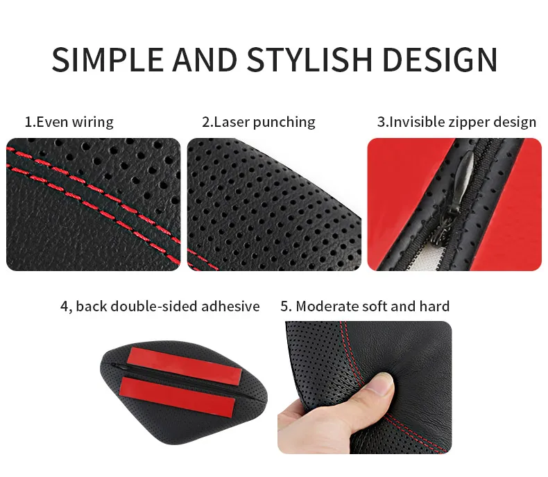 Genouillère/coussin De Confort Pour Voiture - En Daim - Réglable - Pour Jambe, Genou, Coude - Confort Longs Trajets - Modèle Gauche Ou Droit - 6