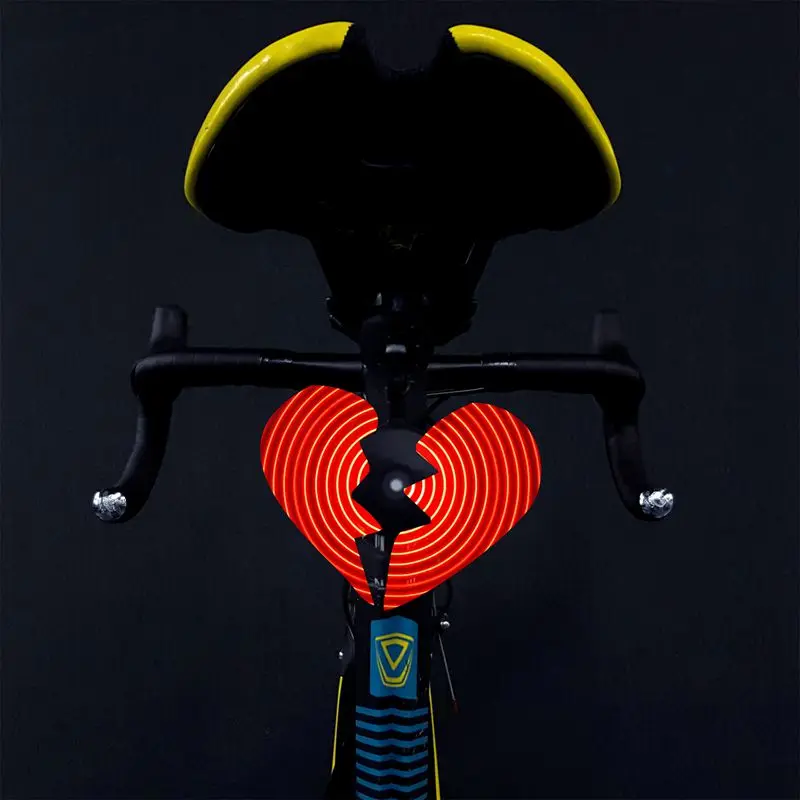 Perfect ABUO-Bicycle And Motorcycle Electric Car Remote Control Tail Light Diy Picture Amazing Intelligent Steering Remote Control Tail 5