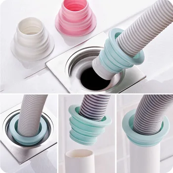 

Deodorant Sewer Pipe Silicone Gel Seal Ring Anti-odor Shower Drain Cover Washing Machine Pool Floor Drain Sealing Plug