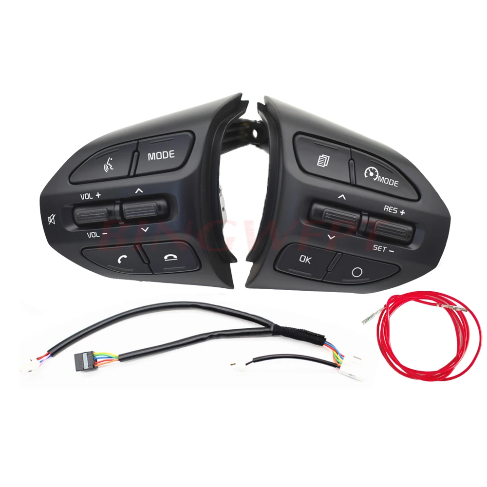 Super Steering Wheel Button For KIA K2 RIO 2017 2018 2019 2020 2021 RIO 4 X LINE