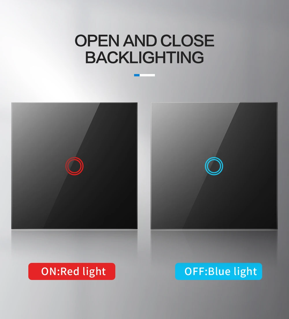 Light Switch 220 V EU Standard Tempered Crystal Glass Power 1 2 3 Gang 1 Way Uxury Lamp Led Backlight Wall Touch Sensor Switch Light Switch 220 V EU Standard Tempered Crystal Glass Power 1 2 3 Gang 1 Way Uxury Lamp Led Backlight Wall Touch Sensor Switch