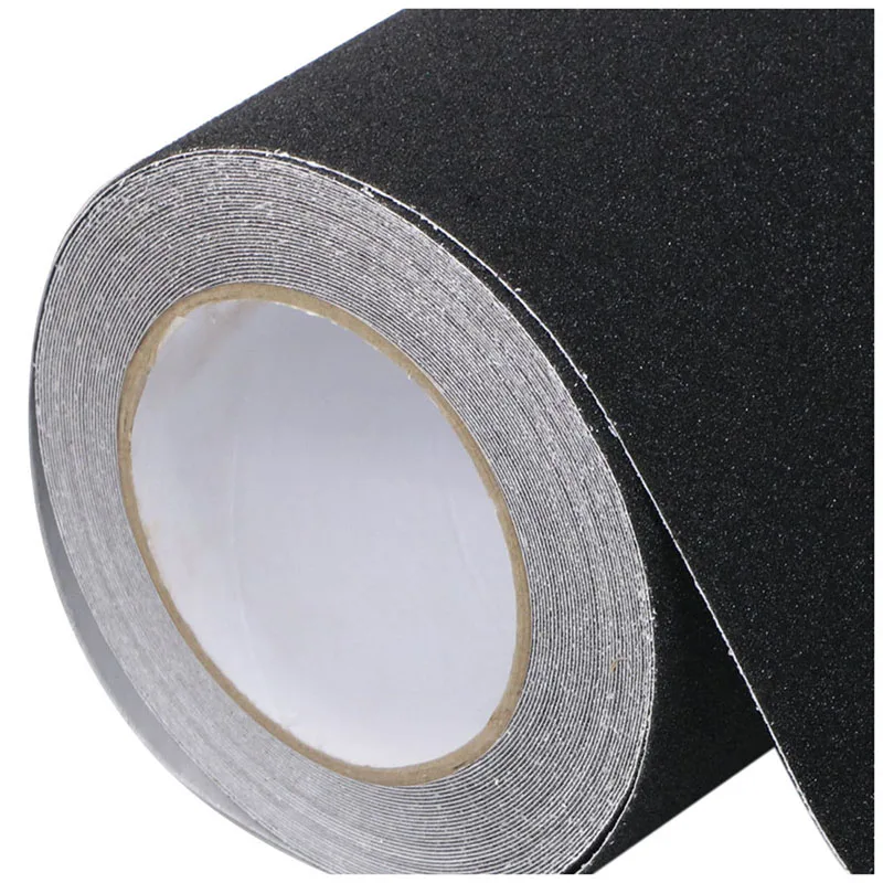 15 см x 10 м безопасная Нескользящая Grit Grip противоскользящая лента рулон черная наклейка клей