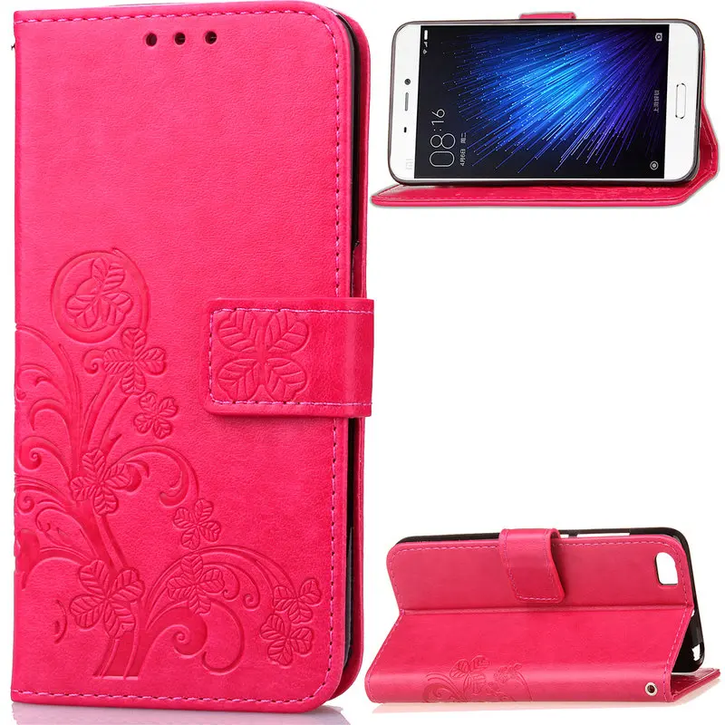 

Flip Phone Case For XiaoMi Mi 5C Luxury Leather Magnetic Cover For Mi 5 5C 5X A1 Wallet Card slot Stand Anti-fall Back Cover