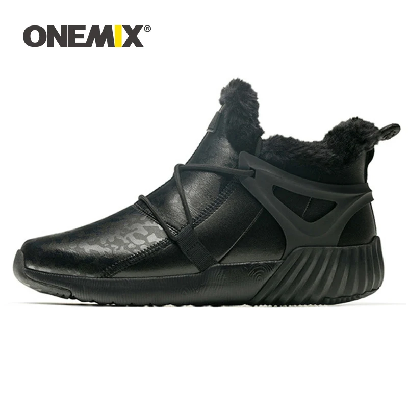 ONEMIX Men Hiking Shoes Anti Slip Winter Snow Boots For Women Mountain Comfortable Warm Outdoor Sneakers Trekking | Обувь