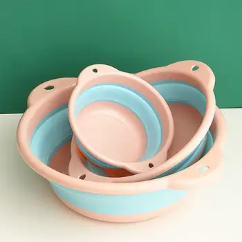 

High Capacity Fruit Basin Collapsible Basins Folding Bucket Folding Basin Sport Canoe Outing Outdoor Portable Cleaning Supplies