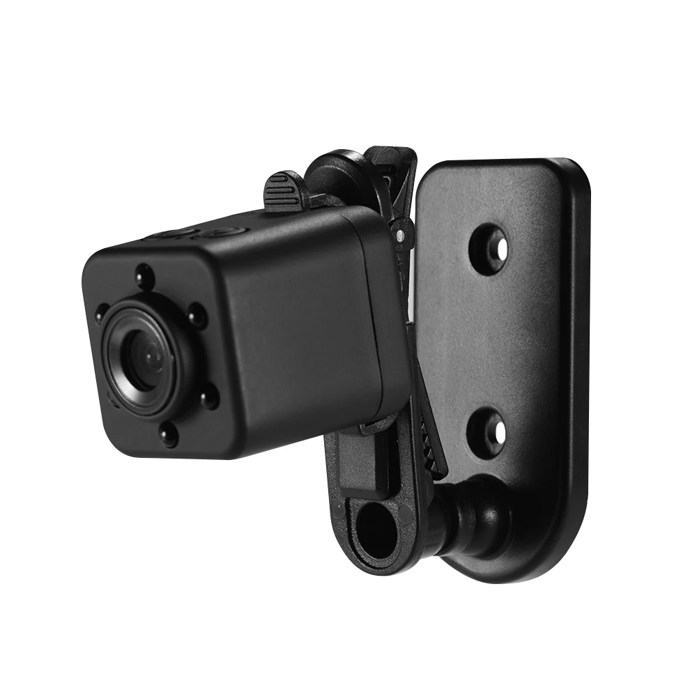 HD 1080P Mini Camera Camcorder Video Recorder 120 Wide Angle Lens Supports Night Vision Motion Detection TV OUT