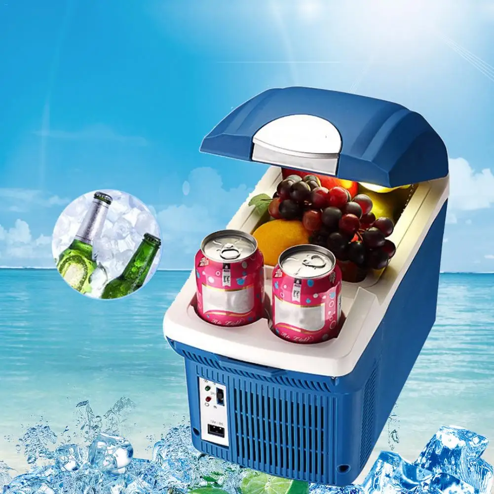 

8L Mini Portable Refrigeration Heating Refrigerators Freezer Insulation Box Dual Use Refrigerator Heater For Outdoor Picnic Car