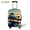 Airplane Design Luggage Cover for 18-32 Inch Trolley Case Bag Aircraft Helicopter Suitcase Protective Covers Travel Accessories ► Photo 2/6