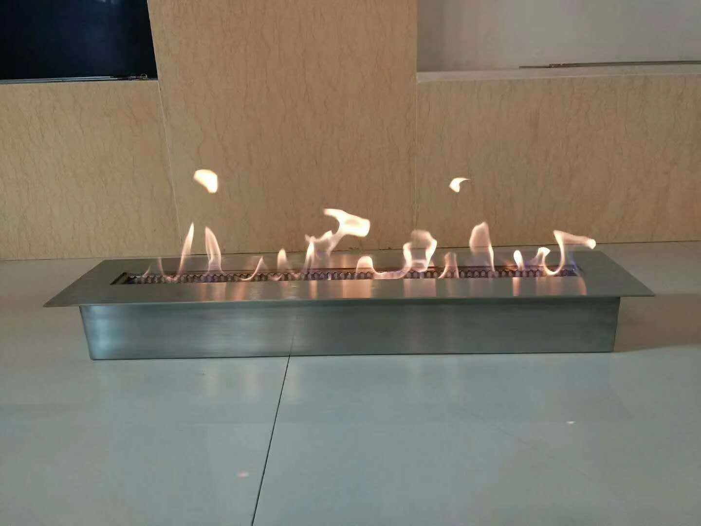 to japan and south korea 900mm stainless steel outdoor manual Bio Ethanol Fireplace