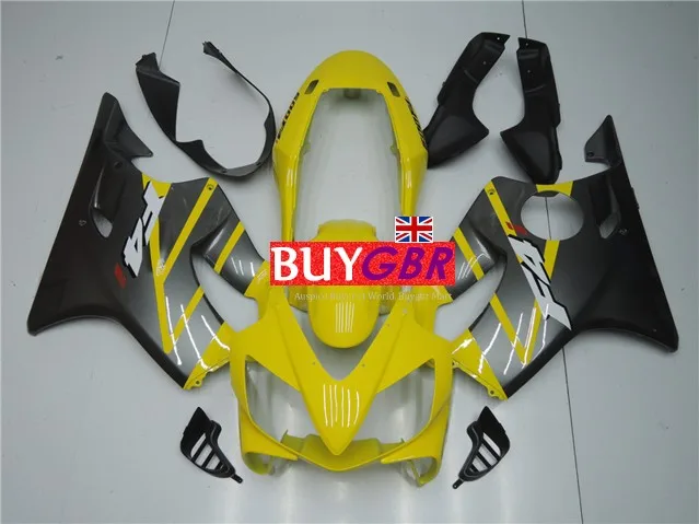 Распродажа желтые черные Обтекатели F4i для Honda CBR600RR 2004 2005 2006 ABS мотоциклетные