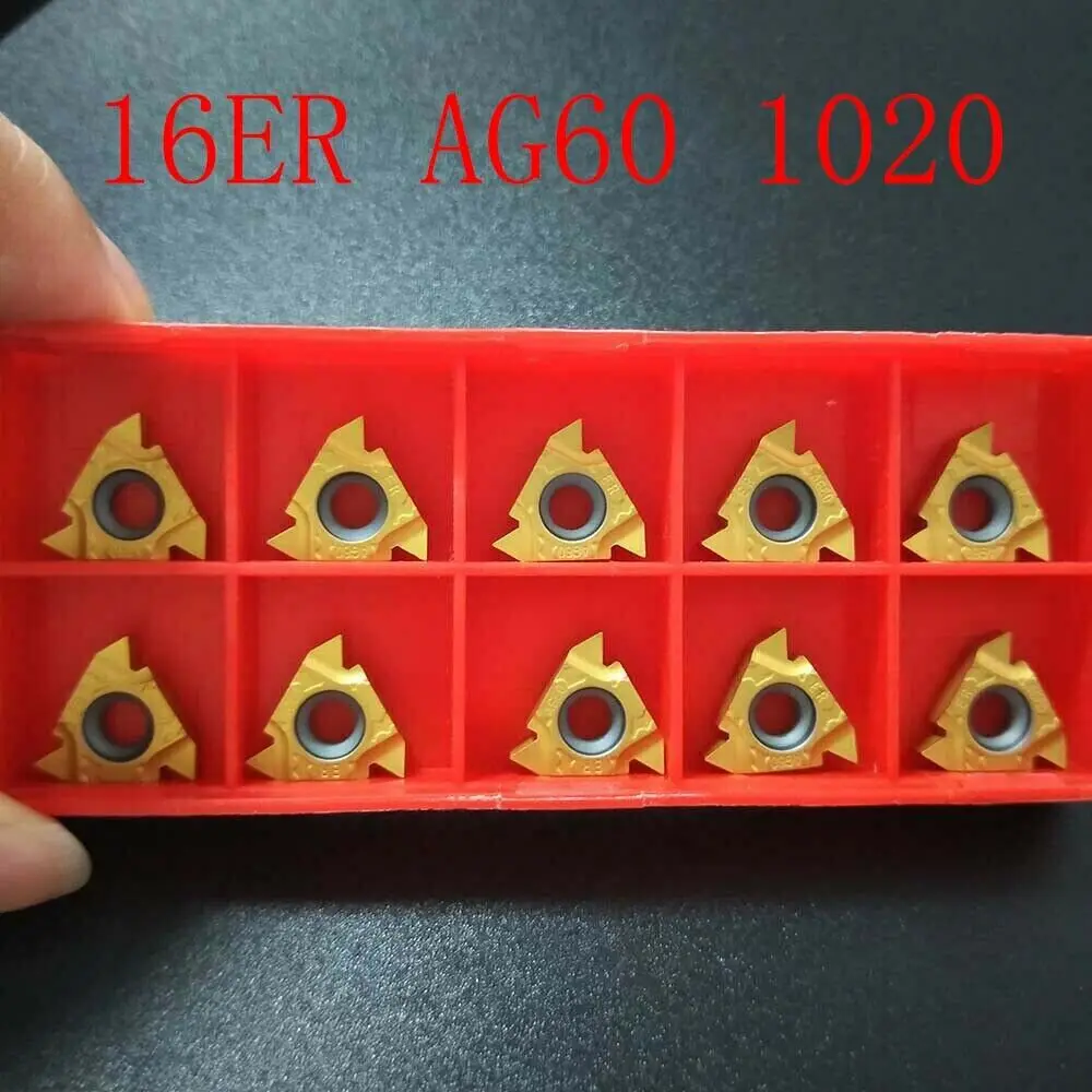 16ER 3/8 ''16ER AG60 1020 карбидная Резьбовая вставка 16ERAG60 SER SEL SNR SNL
