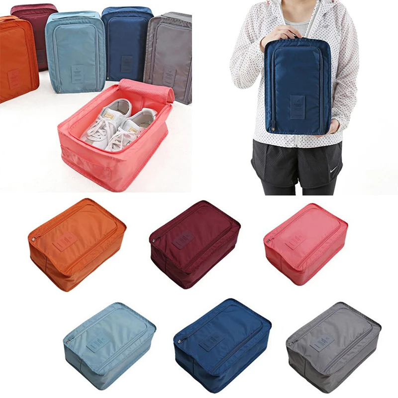 Useful Travel Storage Waterproof Shoes Bag Organizer Pouch Plastic Packing Bag 