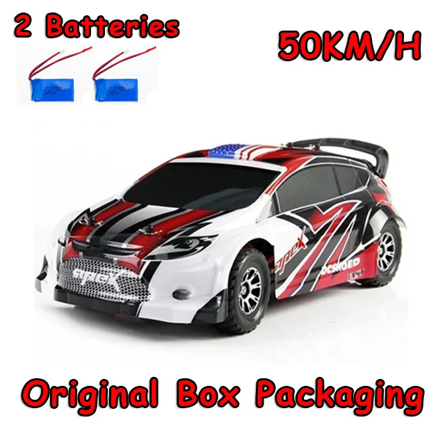 WLtoys A949 гоночный Радиоуправляемый автомобиль RTR 4WD 2,4 ГГц игрушки Дистанционное управление автомобиль 1:18 высокая скорость 50 км/ч электронный автомобиль - Цвет: A949 50KM H 2battery
