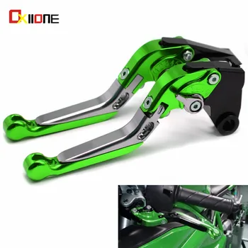 

Motorcycle Adjustable motocross CNC Folding Brake Clutch Levers Handle For KAWASAKI Z300 Z 300 2008-2017 2016 2015 2014 2013