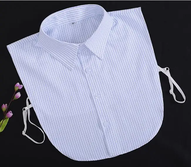 SIZE XL Мужская рубашка с фальшивым воротником,, в полоску, съемный, мужской, s, фальшивый воротник, хлопок, мужской, Краген, съемные воротники, Nep Kraag - Цвет: SIZE XL