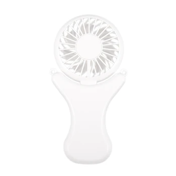 

Hand PeRSonal Fan Handheld Mini Fan Wearable Fan 90 Degree Free Rotation Portable NeCklace Fan for Outdoor Trip,White