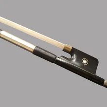 Wtsfwf Серебряный смонтированный из углеродного волокна альт лук с Полноразмерным подлинным конским волосом эбеновая лягушка