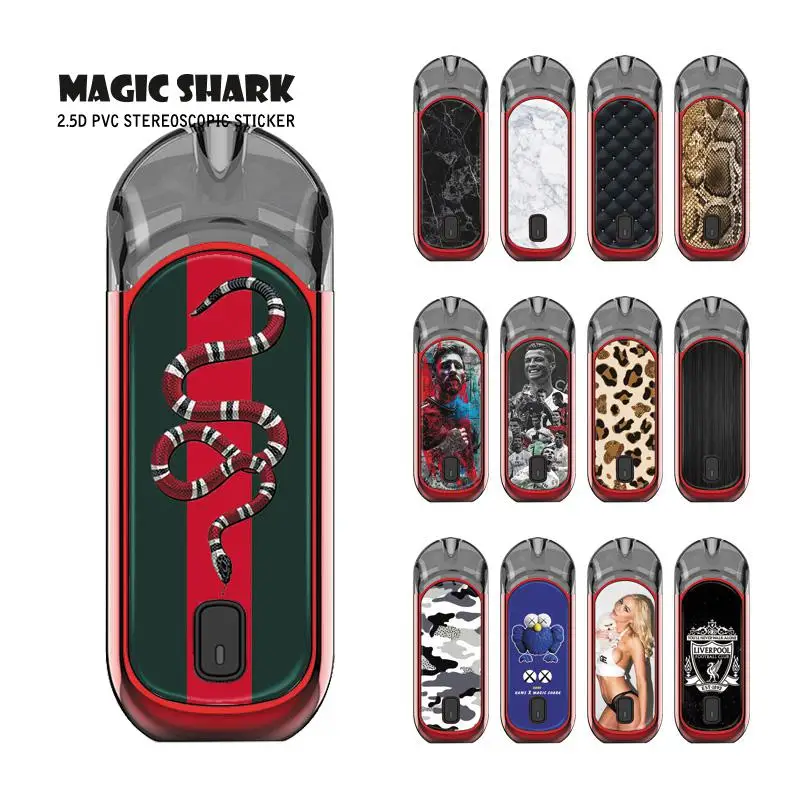 Magic Shark Snake сексуальный женский чехол с леопардовым принтом в стиле милитари Месси