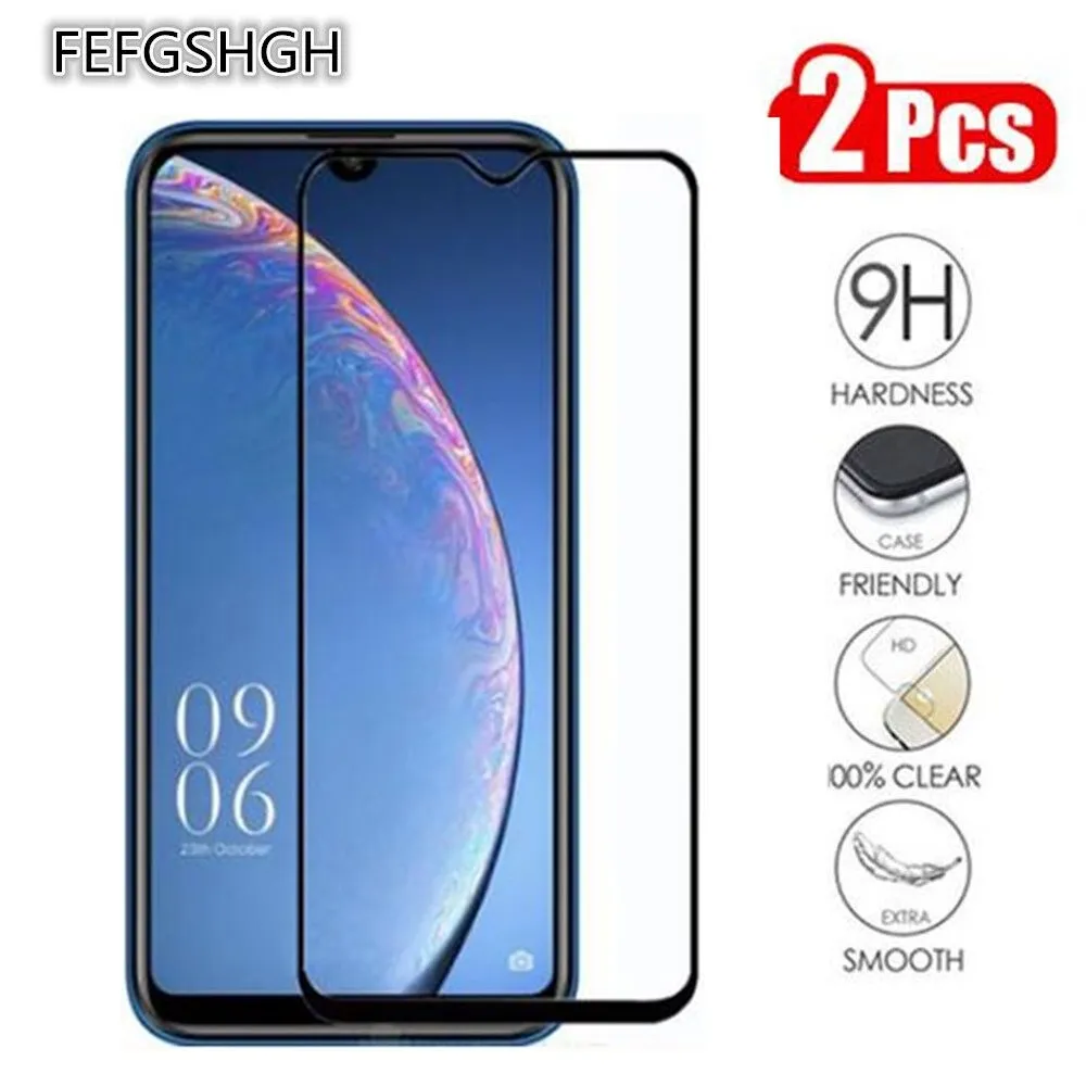 

2 Packs Full cover Tempered Glass For Elephone A6 Mini Screen Protector 9H Phone Protective Glass On Elephone A6 Mini